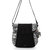 Foldover Crossbody Bag - Canvas - Black And White One World