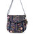 Foldover Crossbody Bag - Eco Twill - Navy Tapestry World