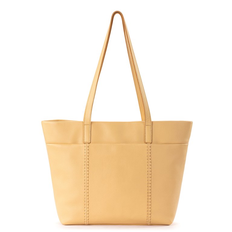 Metro Tote - Leather - Buttercup