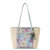 Metro Tote - Straw - Blush Flower Garden