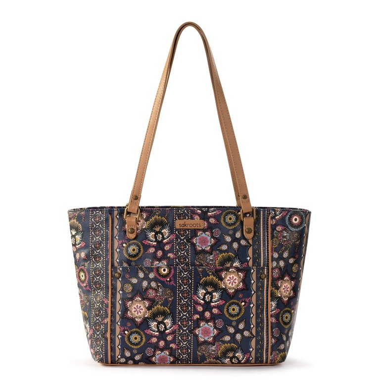 Metro Tote - Canvas - Navy Tapestry World