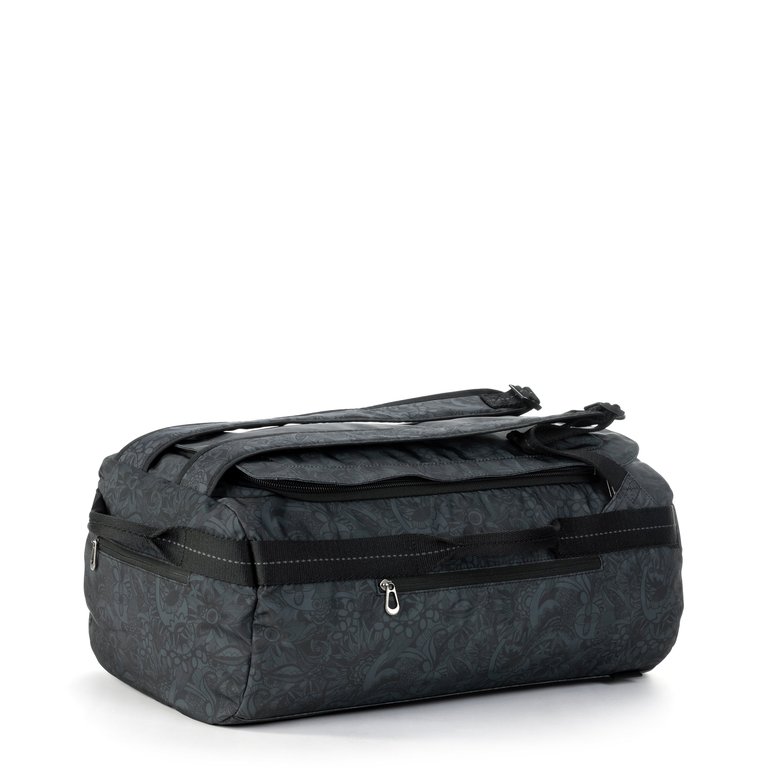 On The Go Duffel Backpack - Black Tonal Spirit Desert