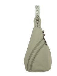 On The Go Sling Backpack - Eco Twill - Sage