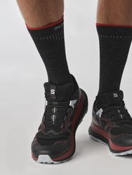 Men'S Ultra Glide 2 Trail Running Shoes - Medium/D Width - Black/Biking Red/Pearl Blue