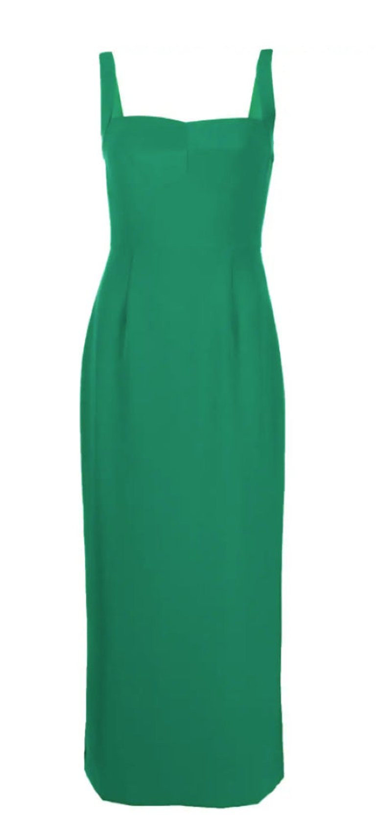 Women Rachel C Dress Emerald Green Sheath Sleeveless - Green