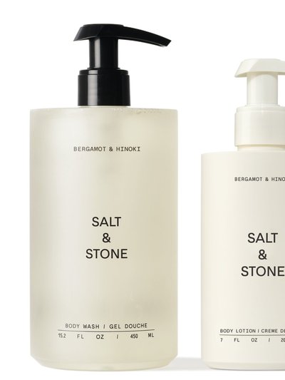 Salt & Stone Bergamot & Hinoki Body Duo product