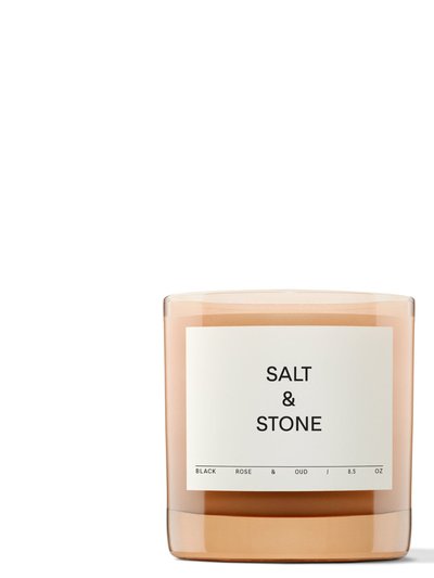 Salt & Stone Black Rose & Oud Candle product