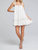 Clarice Mini Dress In Ivory - Ivory