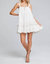 Clarice Mini Dress In Ivory - Ivory