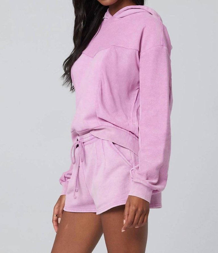 Corrine Pullover In Peony Pink