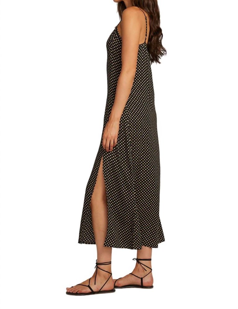 Isabella Midi Dress In Black