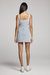 Marci Mini Dress In Stonewash Denim