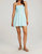 Markee Mini Dress In Cyan - Cyan