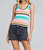 Nelly Sweater Tank In Multi - Multi