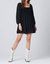 Sydnie Mini Dress In Black - Black