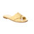 Women's Alrai Leather Criss Cross Flat Sandals - Butter Yellow
