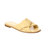 Salvatore Ferragamo Women's Alrai Leather Criss Cross Flat Sandals, Butter Yellow - Butter Yellow