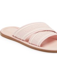 Women's Laurene Logo Slide Sandals - Pink