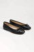 Felicia Luxe Ballet Flat In Black Patent