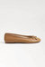 Felicia Luxe Ballet Flat In Buff Tan - Buff Tan