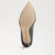 Hazel Pointed Toe Pump In Black Leather