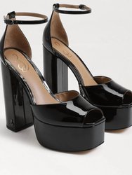 Kori Platform Heels - Black Patent