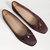 Meadow Ballet Flat In French Burgundy