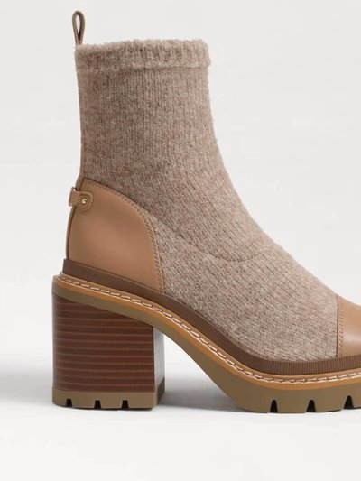 Sam Edelman Rozanna Knit Bootie In Luxe Tan product