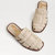 Women's Dina Slip On Mule In Linen Leather