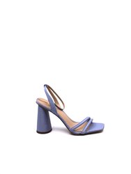 Women's Kia Heels - Olso Blue Satin