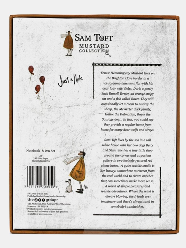 Sam Toft Just A Note A6 Notebook Set (Cream) (A6)