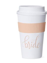11 Piece Set Of Blush Pink And White Coffee Cups For Bachelorette Parties, Bridal Showers And Weddings
