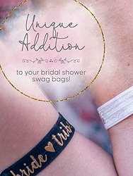 11 Piece Set Of Bride And Bride Tribe Hair Ties