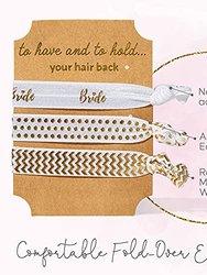 11 Piece Set Of Bride And Bride Tribe Hair Ties