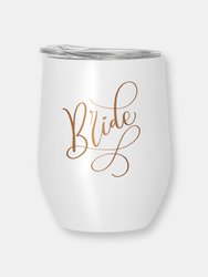 16 oz. Bride Tribe Stainless Steel Wine & Coffee Tumbler (Black)