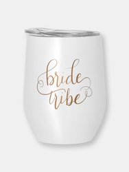 16 oz. Bride Tribe Stainless Steel Wine & Coffee Tumbler (Black)