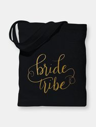 Black Bride Tribe Canvas Beach Tote Bag