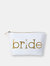 Bride Canvas Makeup Bag - Diamond Logo