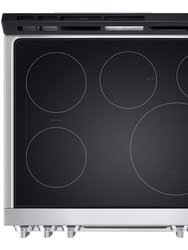 30 inch 6.3 Cu. Ft. Stainless Slide-In Electric Range