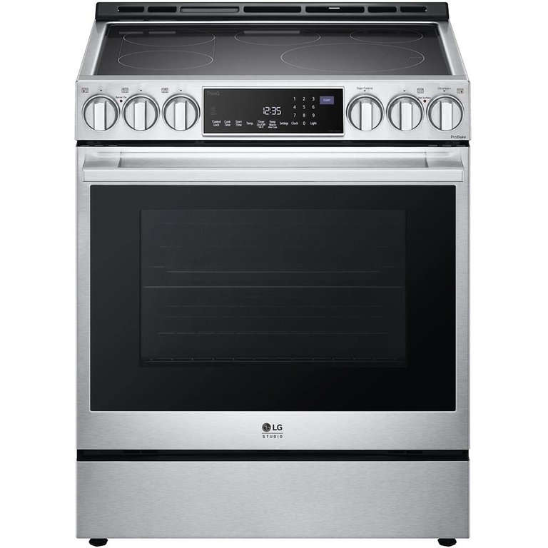 30 inch 6.3 Cu. Ft. Stainless Slide-In Electric Range