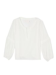 The Mieko Silk Blend Blouse 