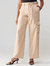 All Tied Up High Rise Cargo Pant In Moonlight Beige - Moonlight Beige