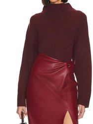 Change Of Season Tunic Sweater - Sugar Plum