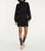 Cozy Nites Sweater Dress - Black Nite