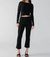 Eastend Mod Crop Trousers In Black - Black