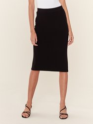 Essential Knit Midi Skirt