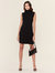 Essential Sleeveless Mock Neck Mini Dress