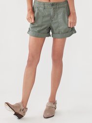 Explorer Patch Pocket Short - Washed Peace Green