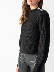 Gemstone Sweater - Black
