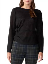 Knot Your Business Top - Black